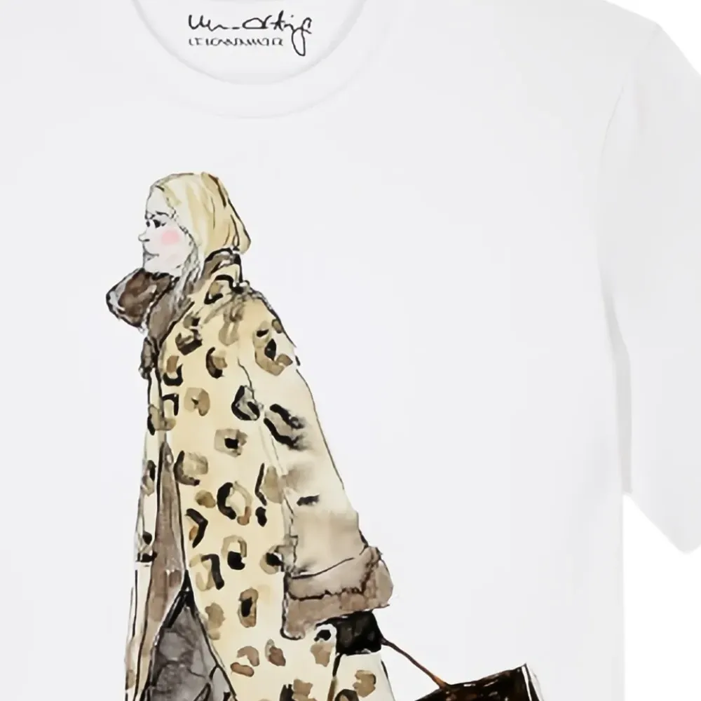 Футболка с принтом