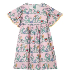 Платье с цветочным принтом