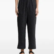 Брюки с цветочным эффектом