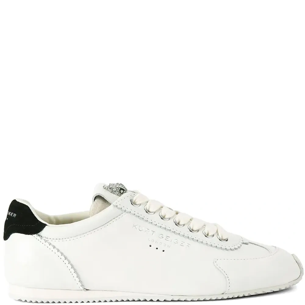 Кожаные кроссовки