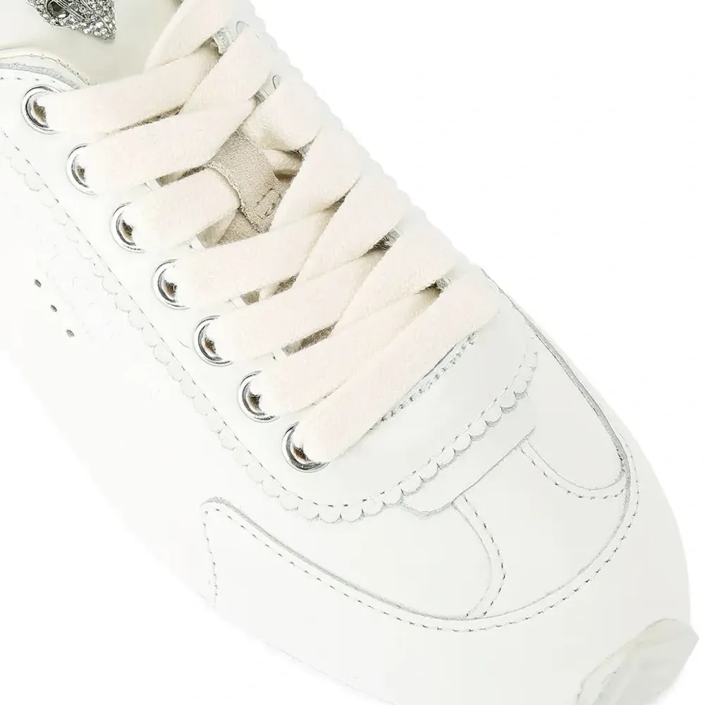 Кожаные кроссовки