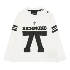 Лонгслив с принтом-логотипом