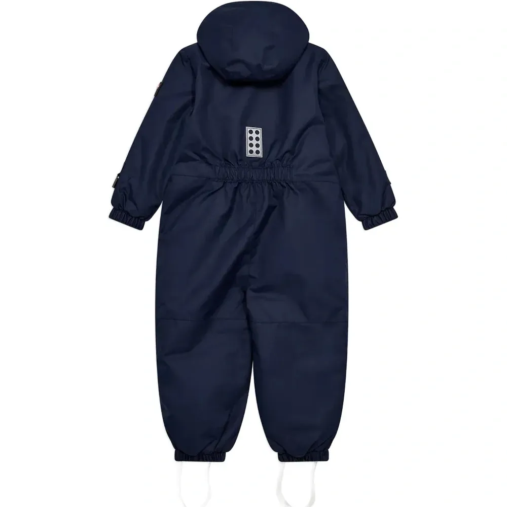 Комбинезон с капюшоном и логотипом