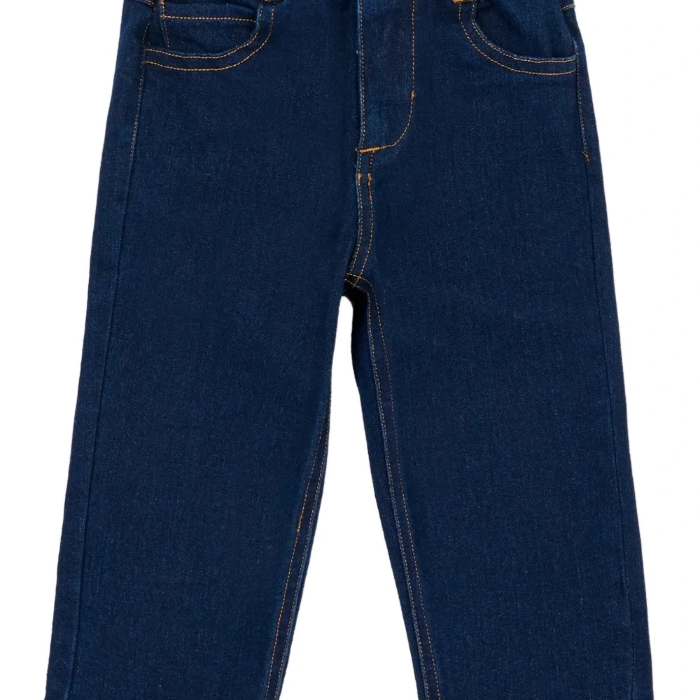 Джинсы на эластичном поясе