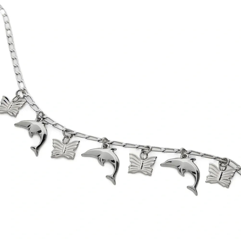 Колье-чокер с подвесками