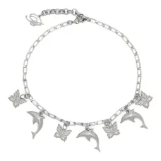 Колье-чокер с подвесками