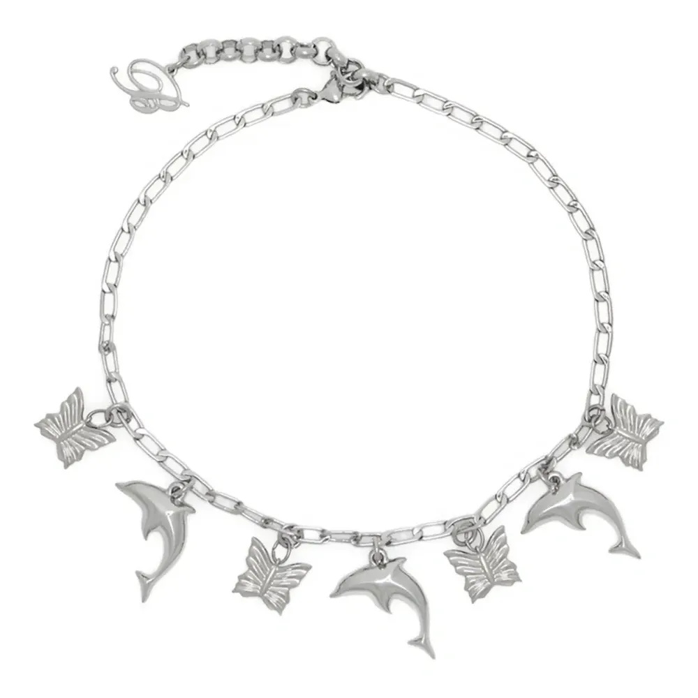 Колье-чокер с подвесками