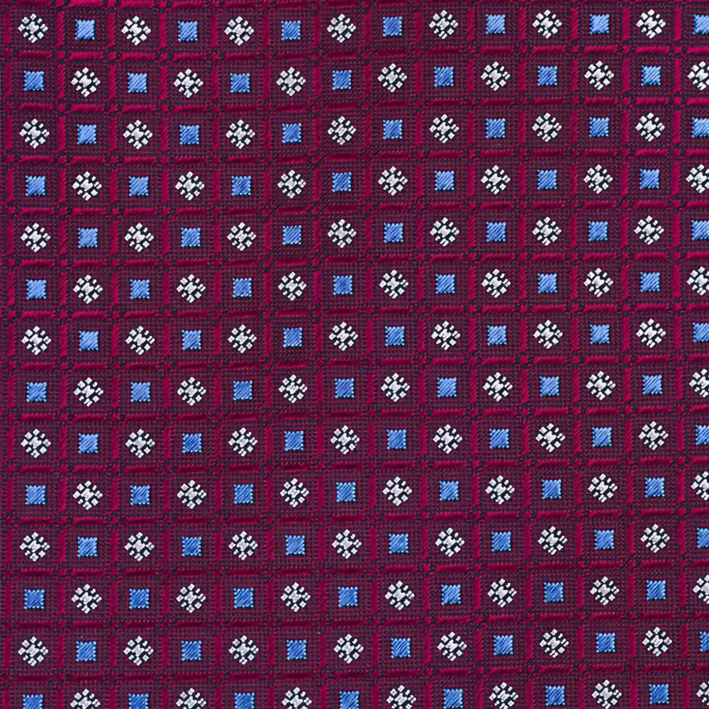 Галстук с геометричным узором