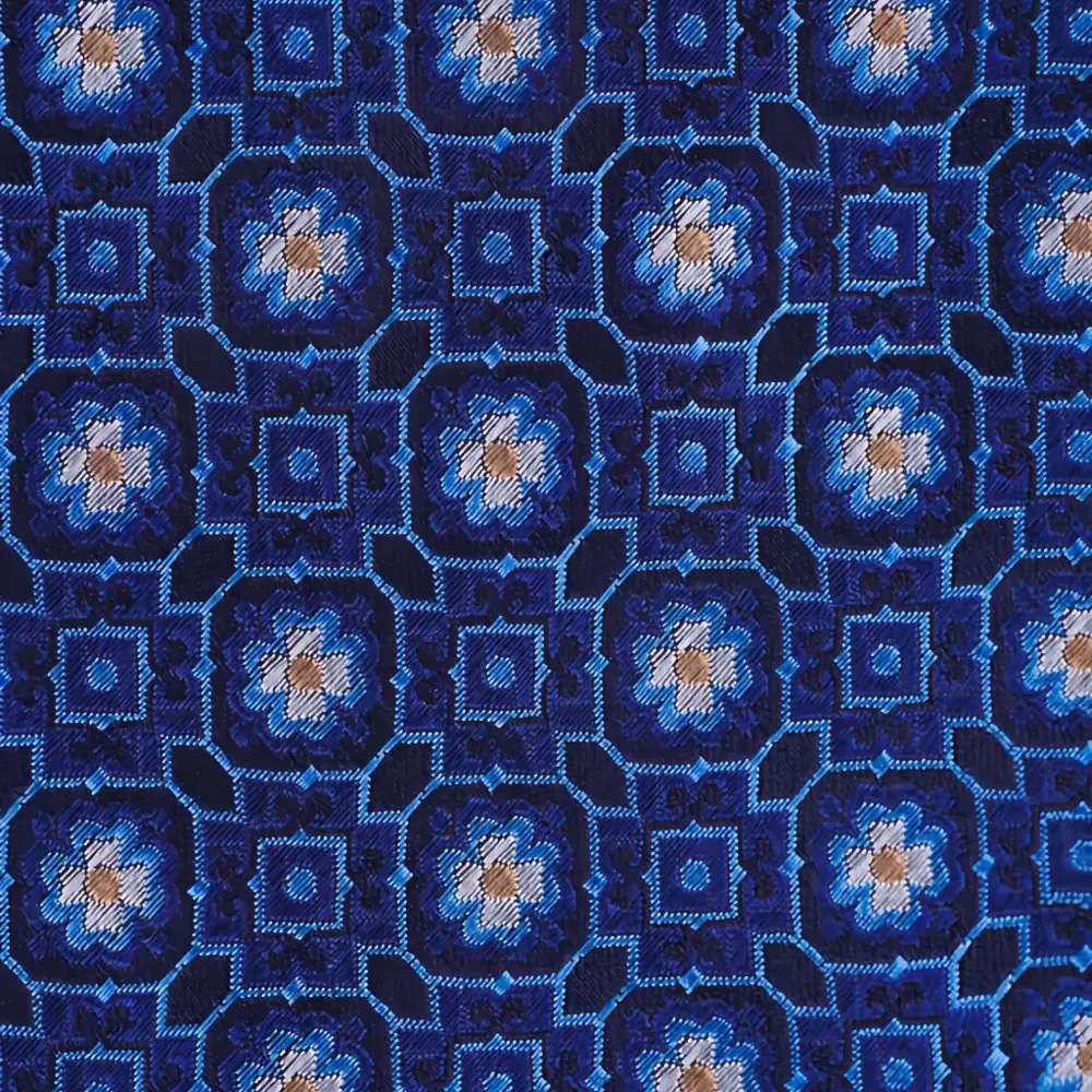 Галстук с цветочным узором