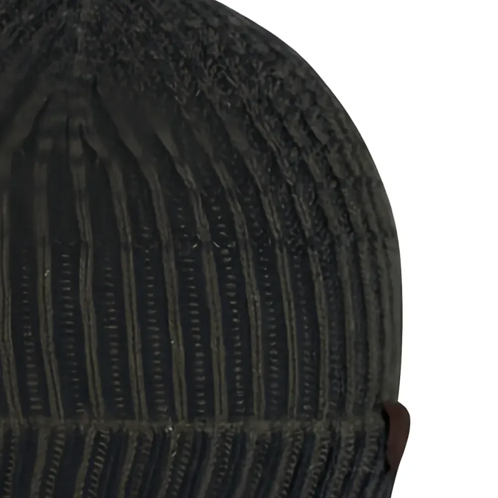 Шапка бини в рубчик