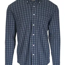 Клетчатая рубашка на пуговицах