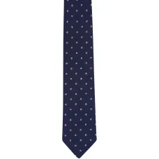 Галстук с геометричным узором