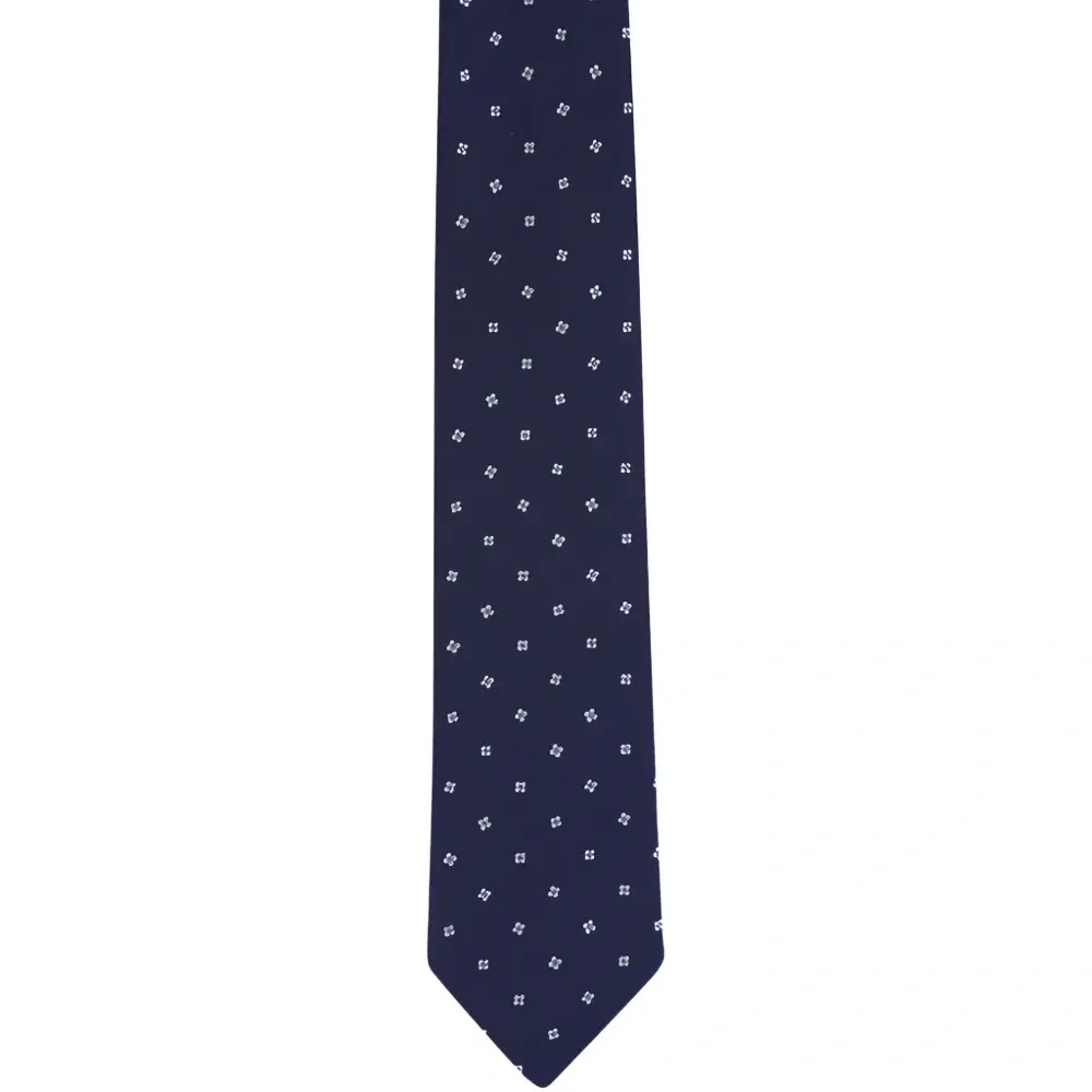 Галстук с геометричным узором