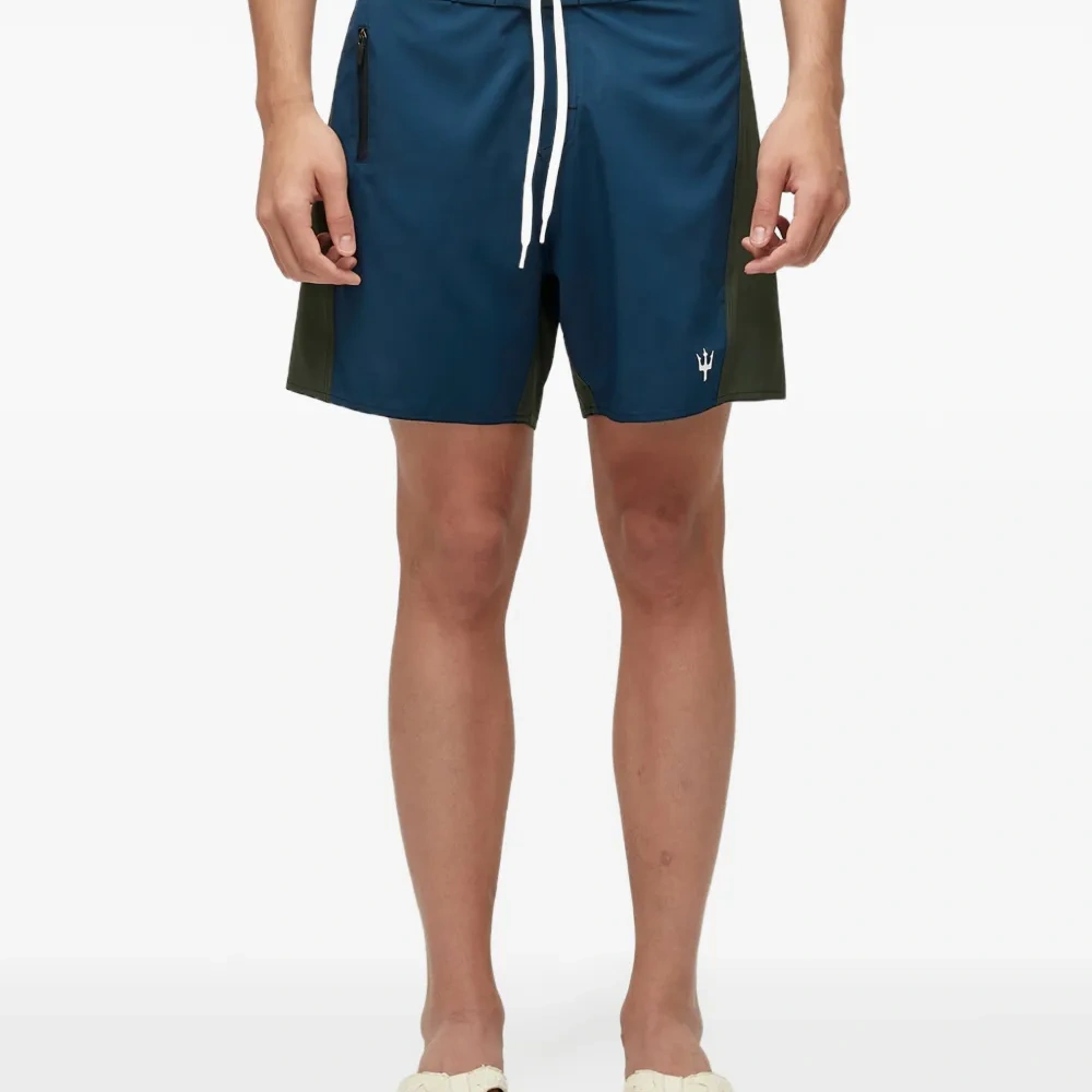 Плавки-шорты с кулиской