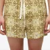 Пижамные шорты с узором и кулиской