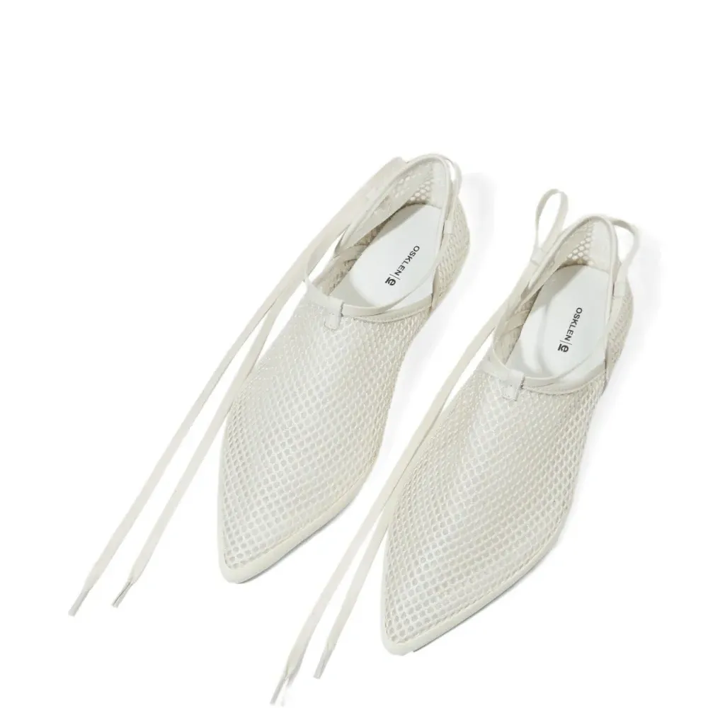 Сетчатые балетки со шнуровкой Сетчатые балетки со шнуровкой