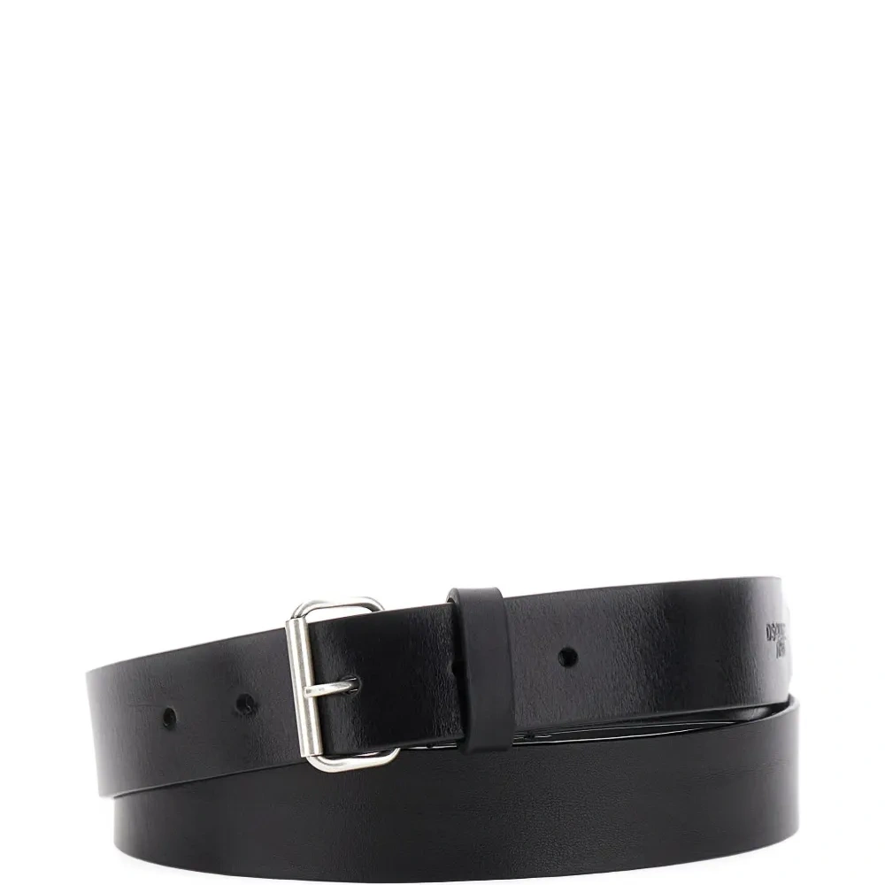 Кожаный ремень с пряжкой от X Magliano