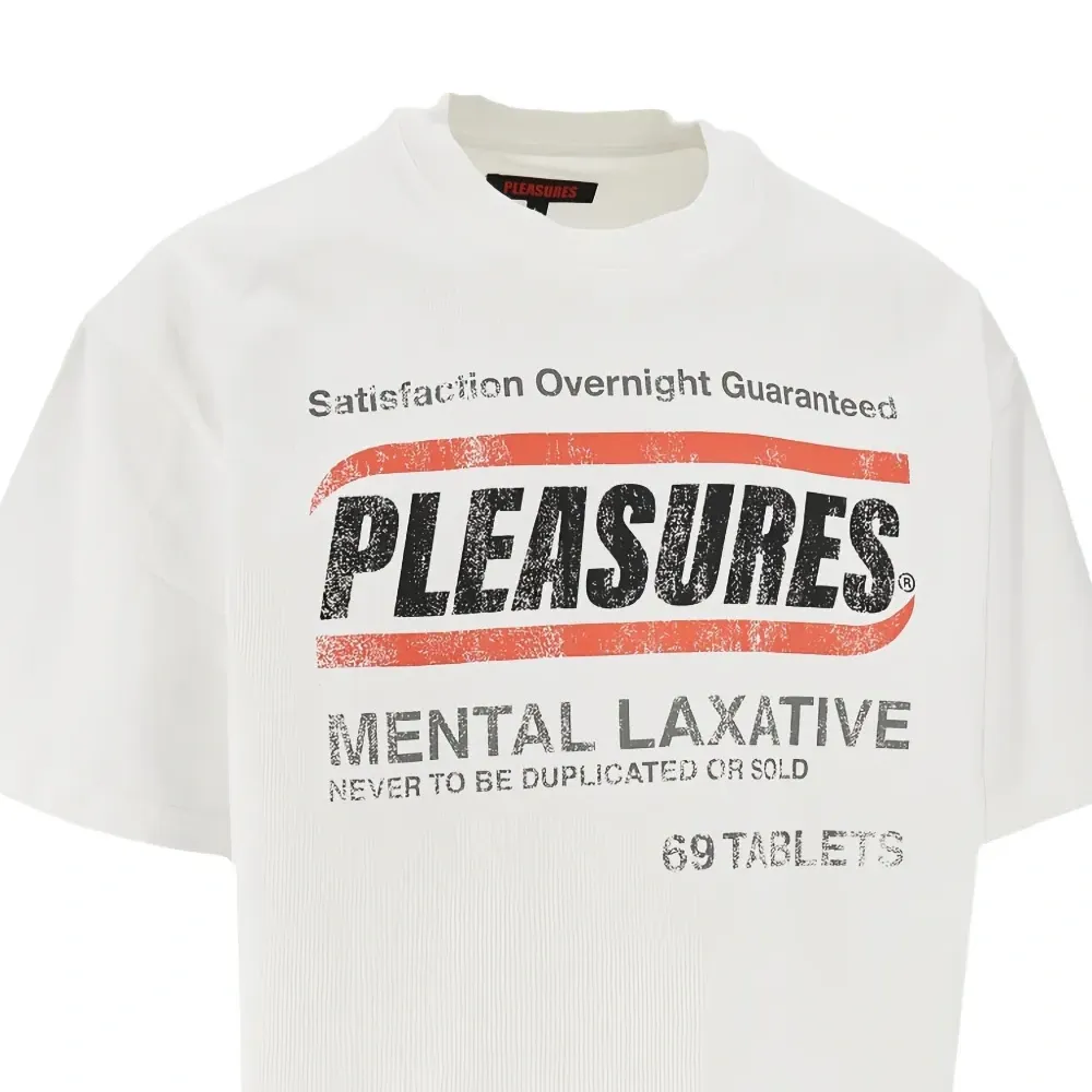 Футболка с рельефным текстовым принтом