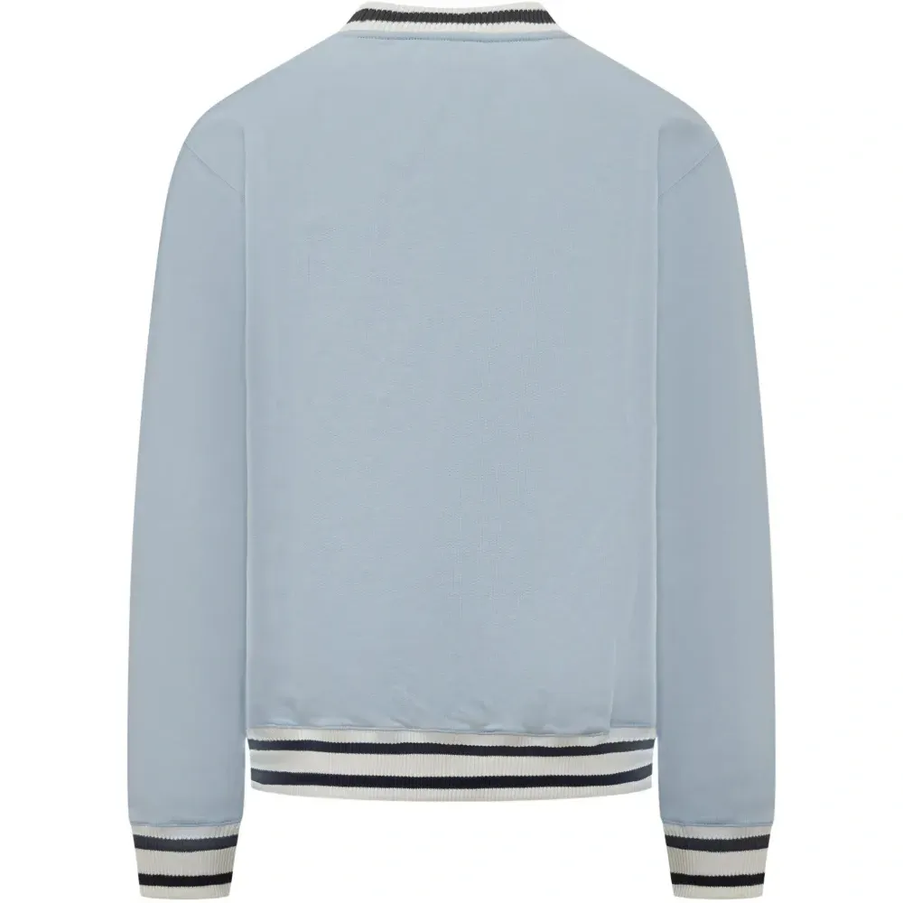 Свитшот с принтом-слоганом