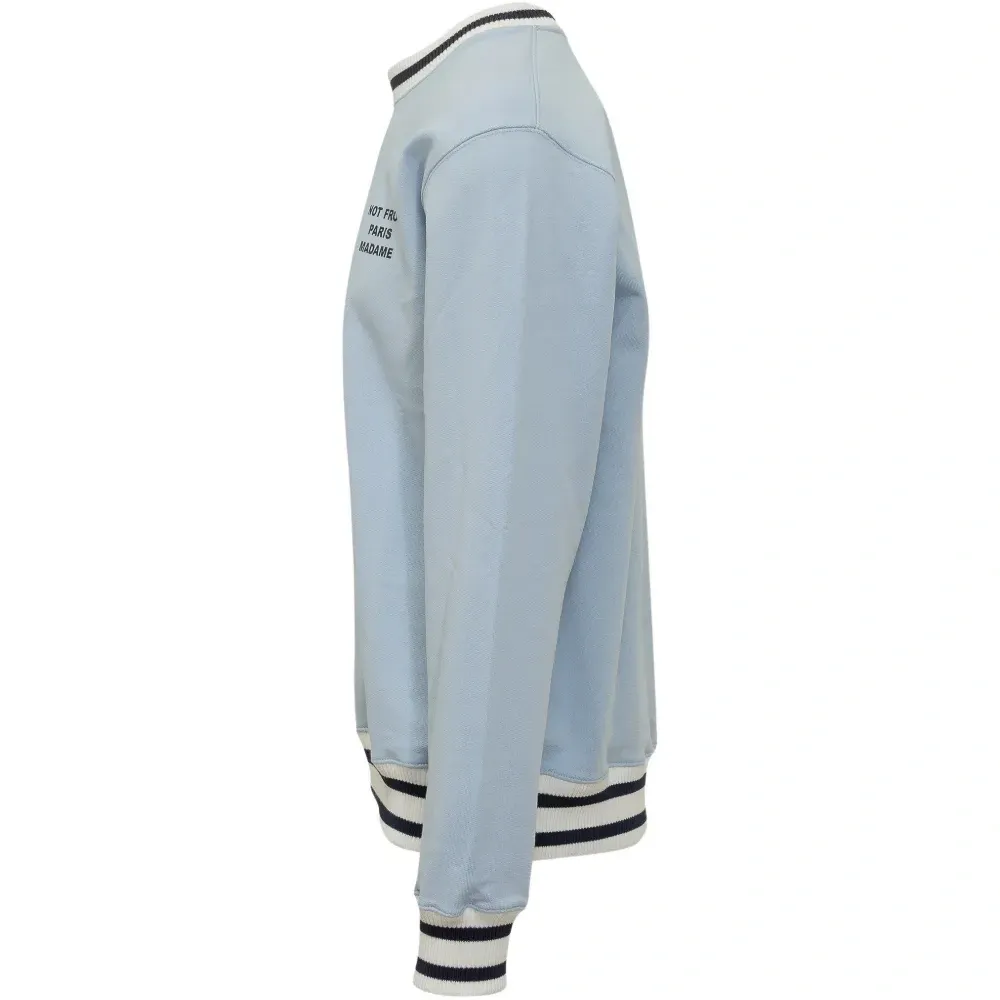 Свитшот с принтом-слоганом