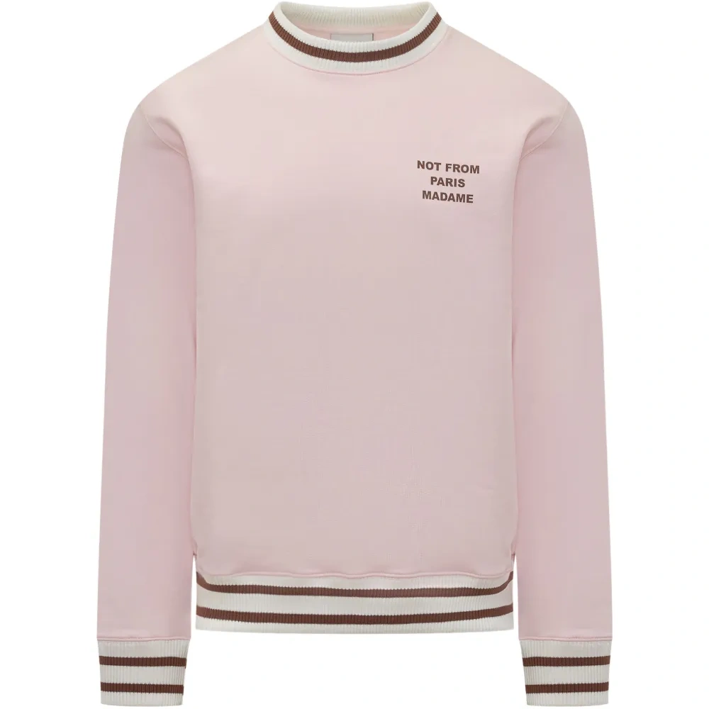 Свитшот с принтом-слоганом