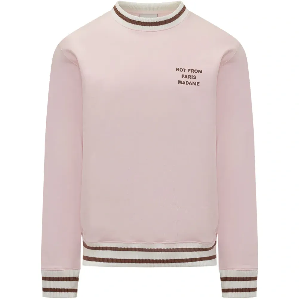 Свитшот с принтом-слоганом