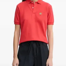 Поло с украшенными пуговицами