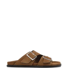 Замшевые сандалии Alba с пряжкой