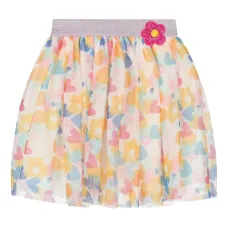 Юбка из тюля с узором