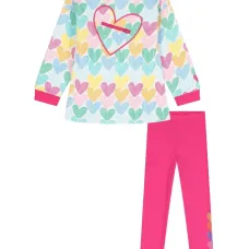 Комплект из топа и легинсов с принтом Комплект из топа и легинсов с принтом