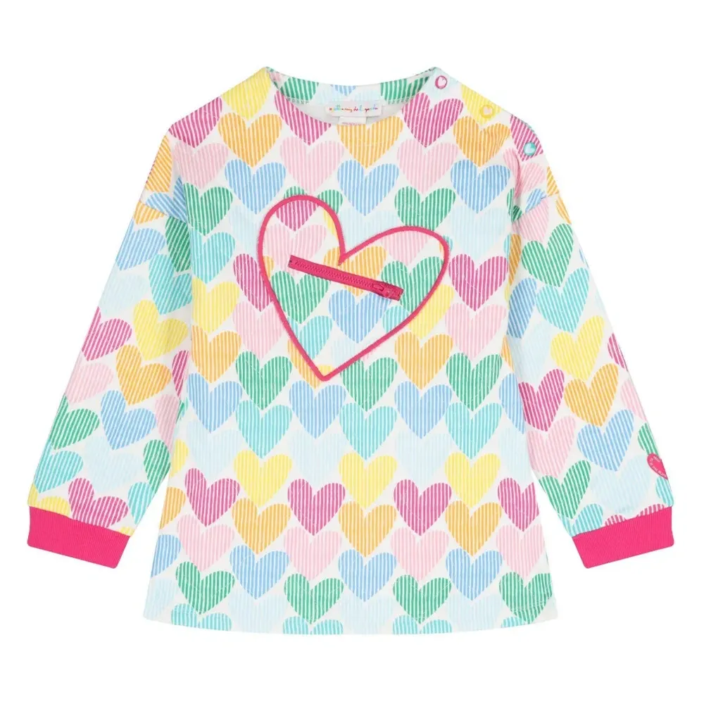 Комплект из топа и легинсов с принтом