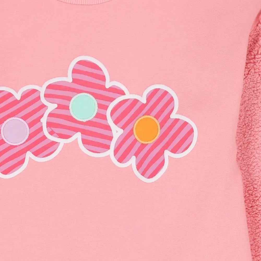 Комплект из леггинсов из флиса с цветочным принтом