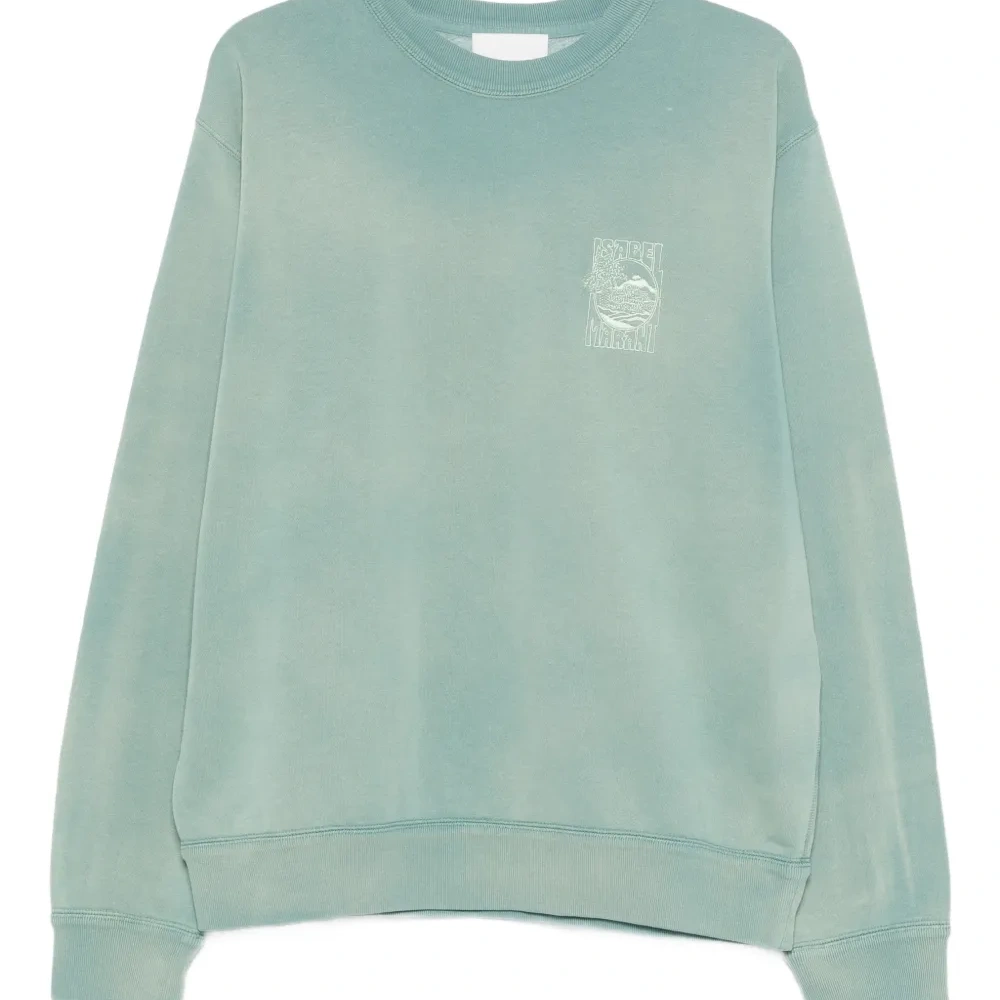 Графитовый свитер с круглым вырезом