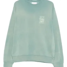 Графитовый свитер с круглым вырезом