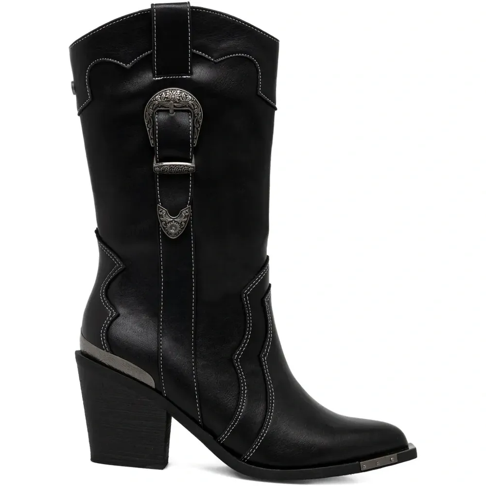 Ботинки вестерн с прошивкой