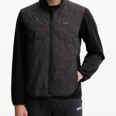 Стеганая куртка с логотипом