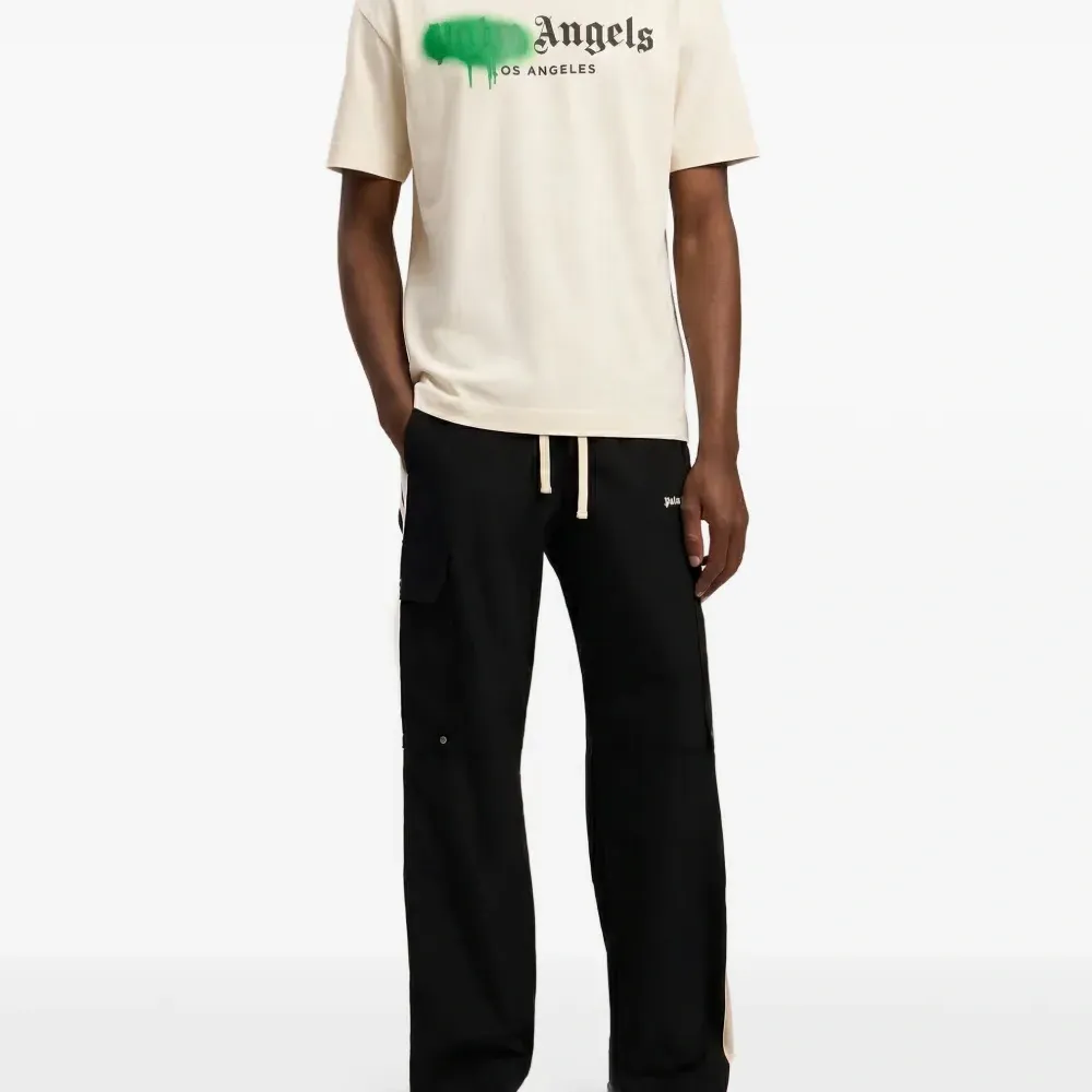 Футболка Spray City с логотипом Los Angeles и эффектом стекания Футболка Spray City с логотипом Los Angeles и эффектом стекания