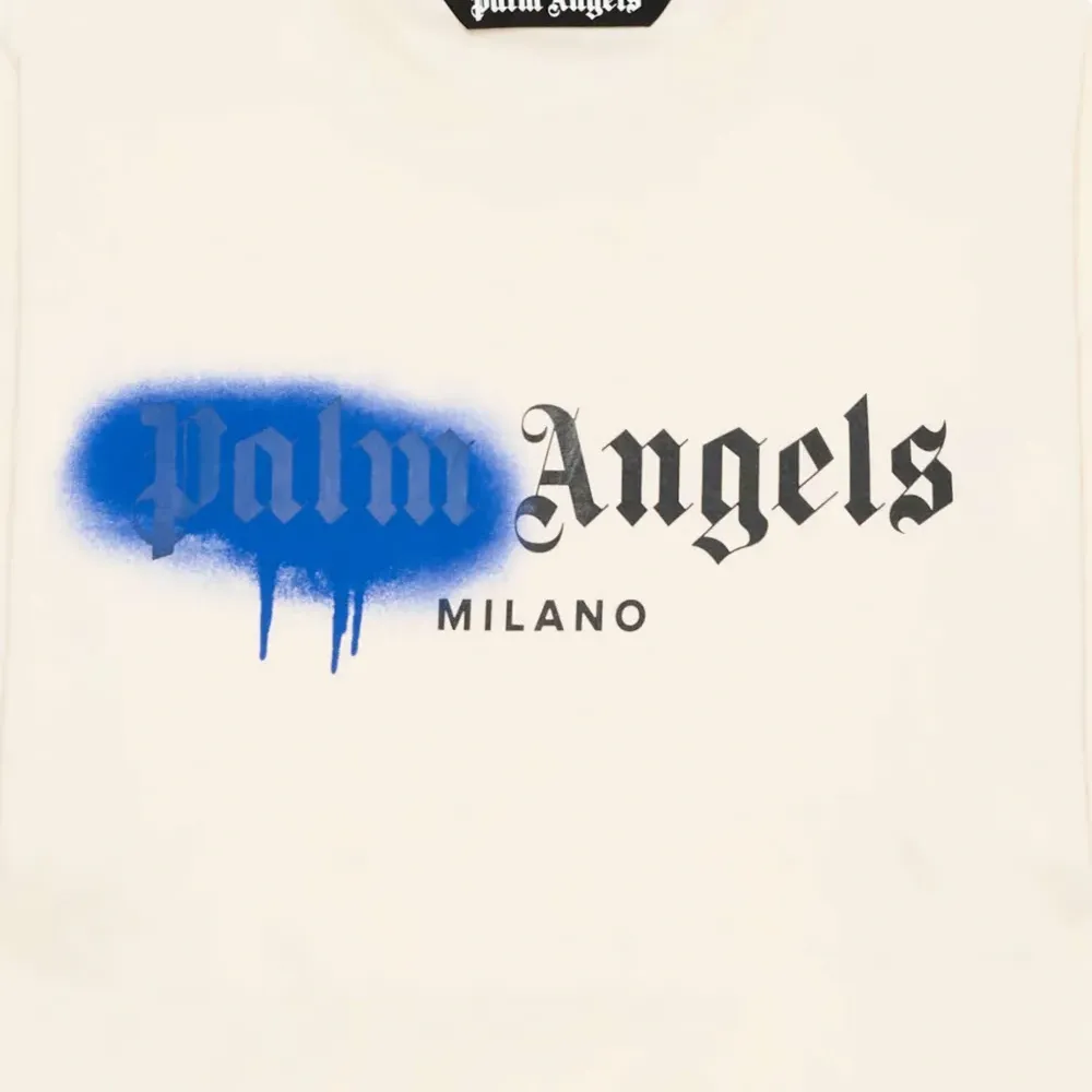 Футболка Spray City Milan с потеками и логотипом