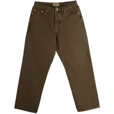 Джинсы из денима с пятью карманами