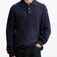 Свитер с воротником поло Gustav