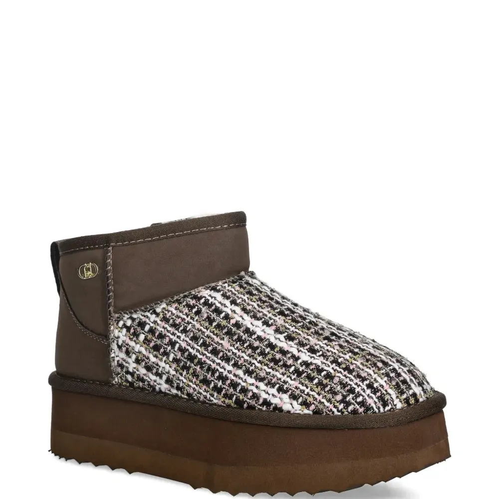 Ботильоны с отделкой букле Ботильоны с отделкой букле