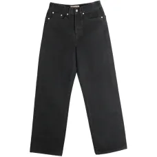 Свободные джинсы из денима