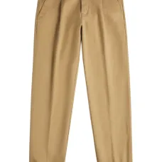 Плиссированные брюки на эластичном поясе