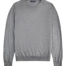 Джемпер с круглым вырезом