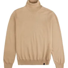 Свитер с воротником-стойкой