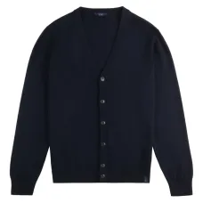 Кардиган на пуговицах с V-образным вырезом