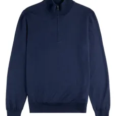 Свитер с воротником-стойкой