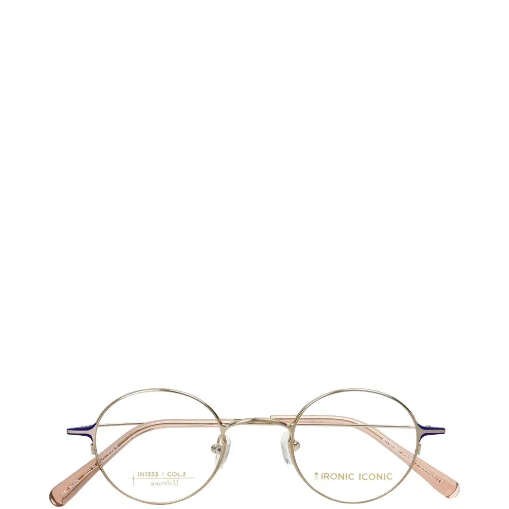 Очки в круглой оправе