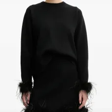 Свитер с перьями Свитер с перьями