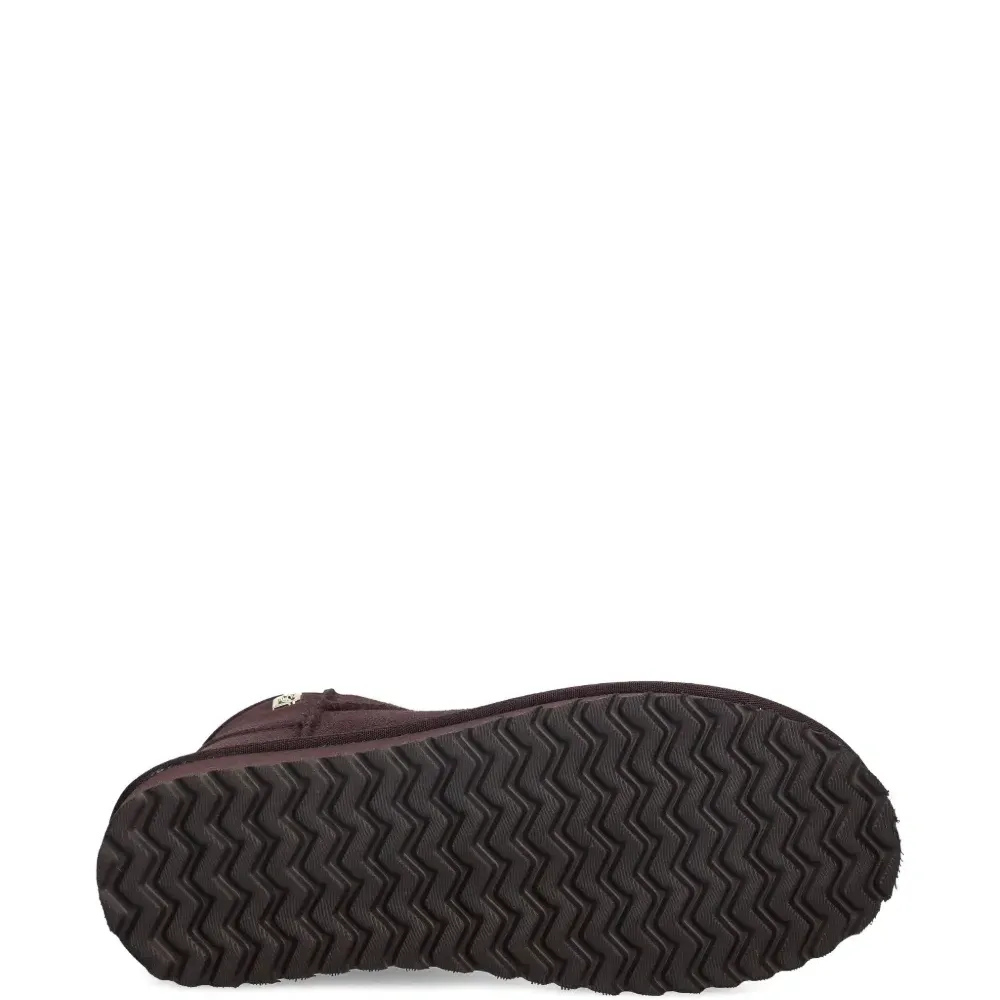 Замшевые ботильоны